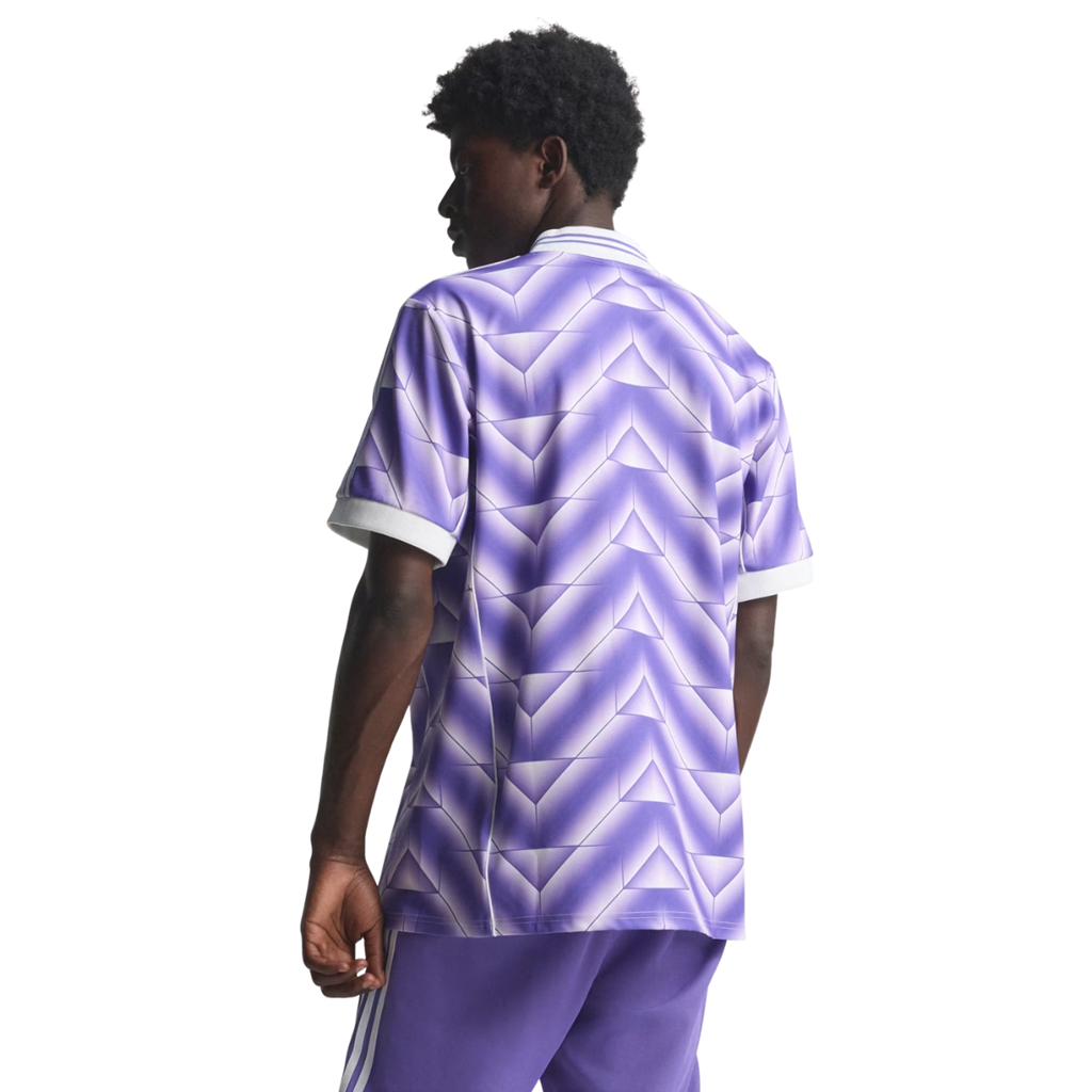  Áo Adidas Real Madrid Lifestyler Jersey 'Purple White' 