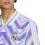  Áo Adidas Real Madrid Lifestyler Jersey 'Purple White' 