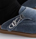  Dép Nam Dior x Lewis Hamilton Aqua Mule 'Blue' 