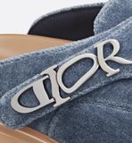  Dép Nam Dior x Lewis Hamilton Aqua Mule 'Blue' 