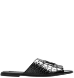  Dép Nam Dolce & Gabbana Crocodile Skin 'Black' 