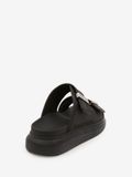  Dép Nữ Alexander McQueen Hybrid Slide 'Black' 