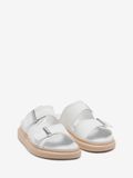  Dép Nữ Alexander McQueen Hybrid Slide 'Ivory' 