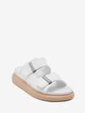  Dép Nữ Alexander McQueen Hybrid Slide 'Ivory' 