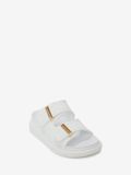  Dép Nữ Alexander McQueen Hybrid Slide 'Ivory' 