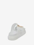  Dép Nữ Alexander McQueen Hybrid Slide 'Ivory' 