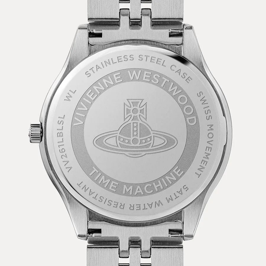  Đồng Hồ Vivienne Westwood Camberwell 'Blue Silver' 