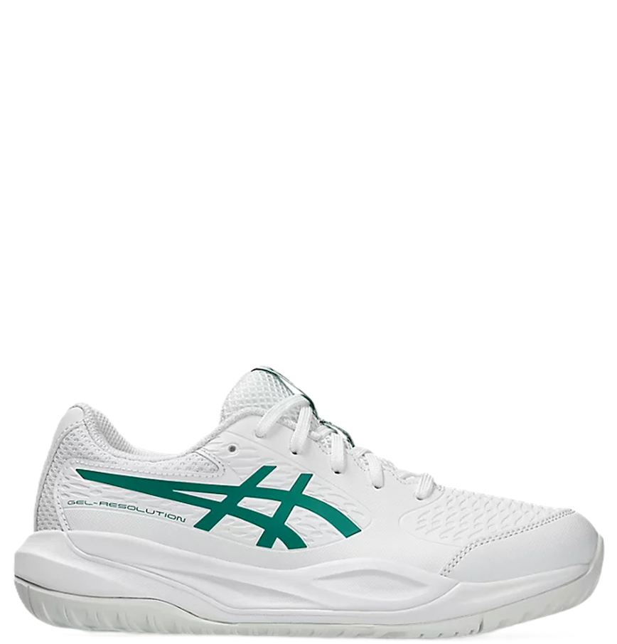  Giày Asics Gel-Resolution X GS 'White Pitch Green' 