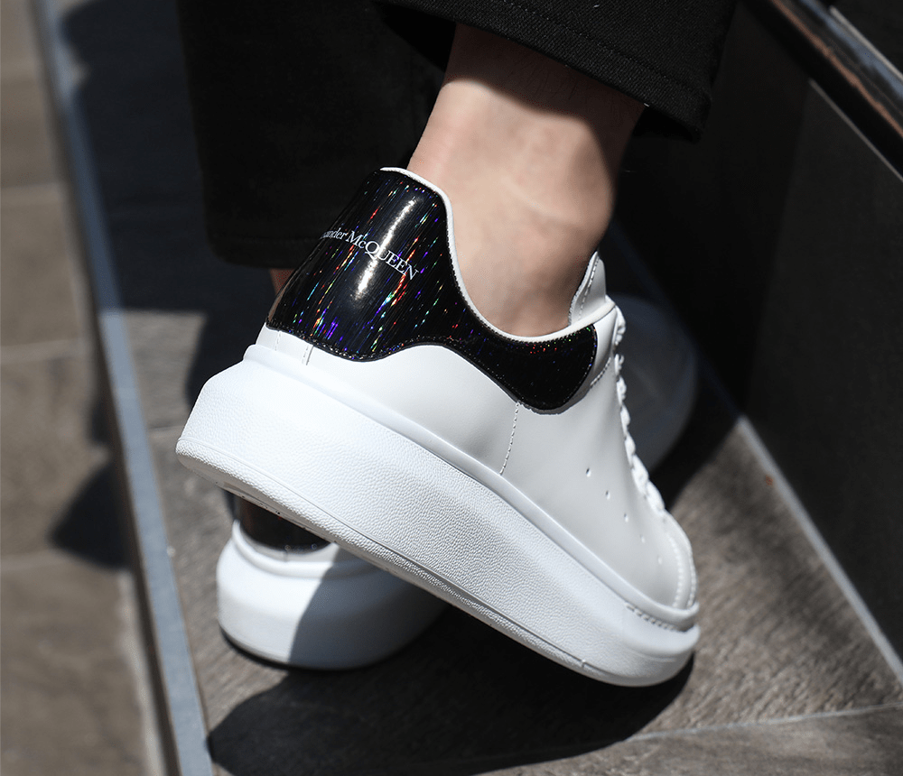  Giày Nam Alexander McQueen Oversized 'White' 