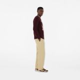  Giày Nam Burberry Check Matrix Sport Sneakers 'Broom' 