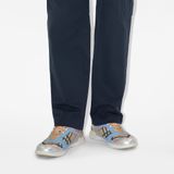  Giày Nam Burberry Check Matrix Sport Sneakers 'Sand' 