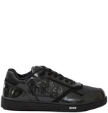  Giày Nam Dior B27 Patent Leather Sneakers 'Black' 