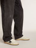  Giày Nam Golden Goose Ball Star 'White' 