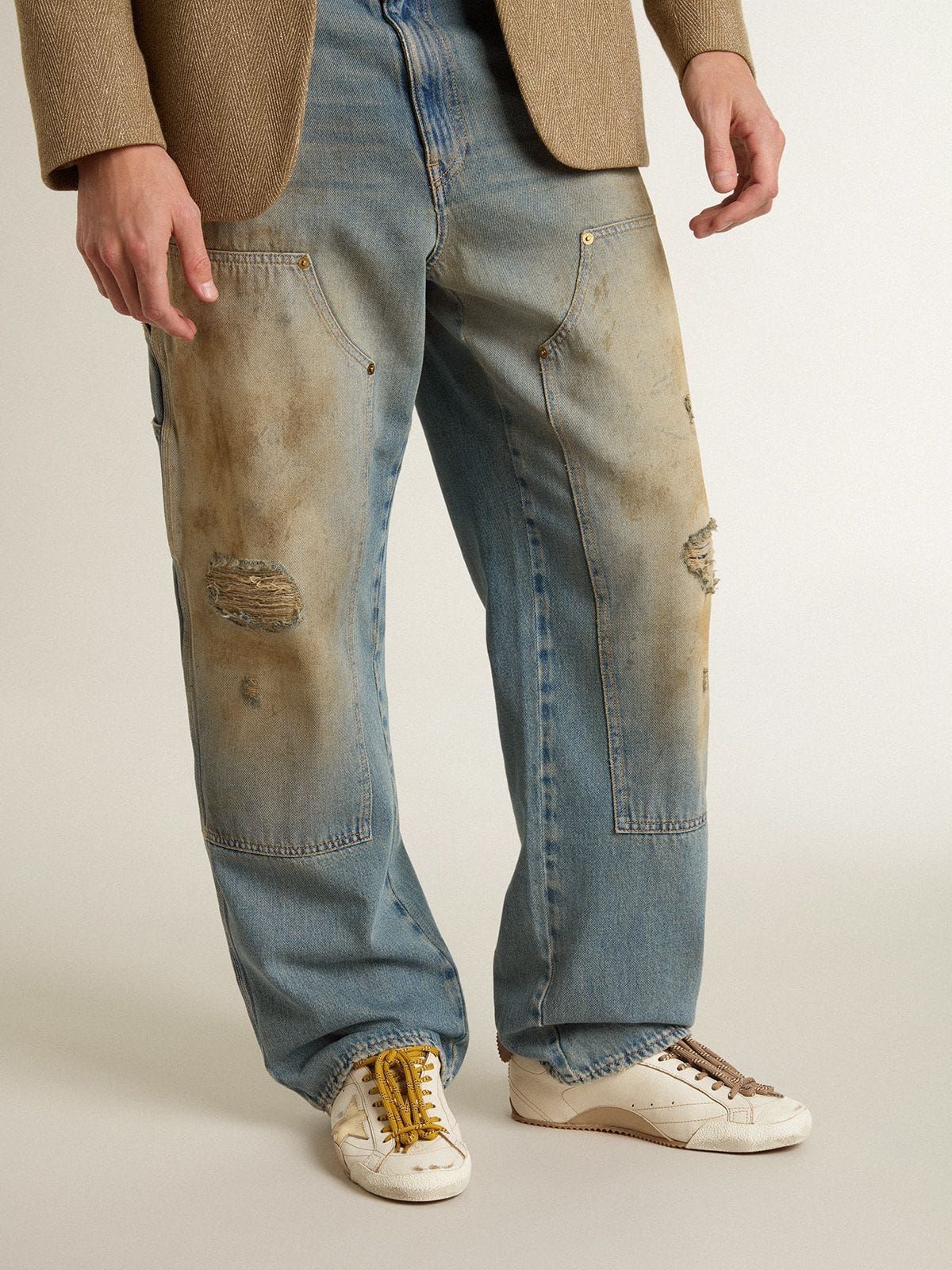  Giày Nam Golden Goose True-Star 'White' 