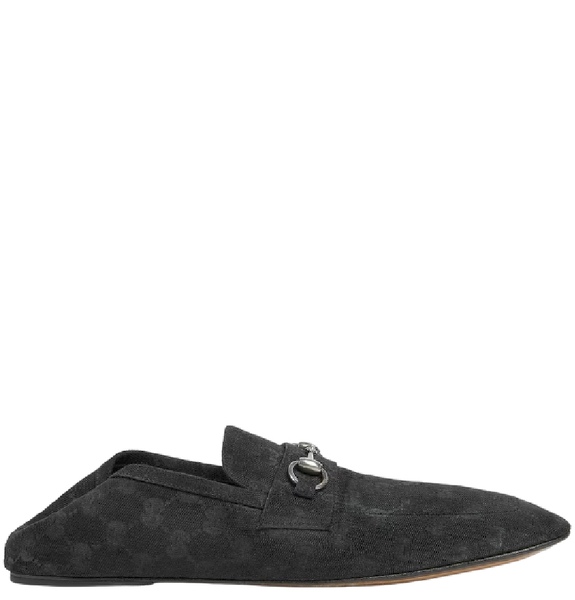  Giày Nam Gucci Worn-out Effect Loafer 'Black' 