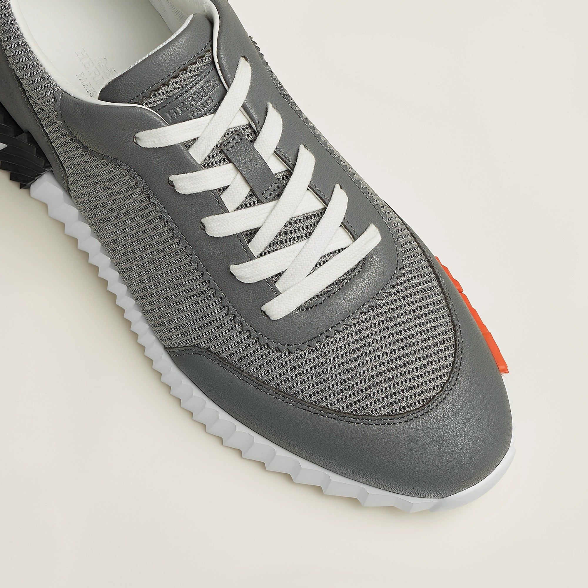  Giày Nam Hermes Bouncing Sneaker 'Gris Osmium' 
