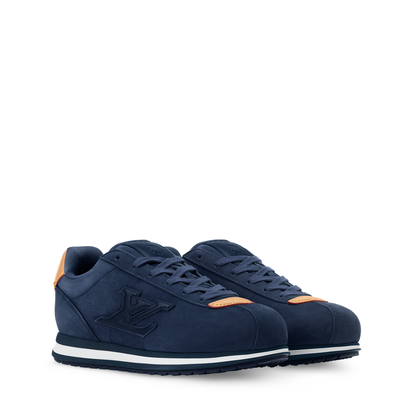  Giày Nam Louis Vuitton LV Buttersoft Trainers 'Marine' 