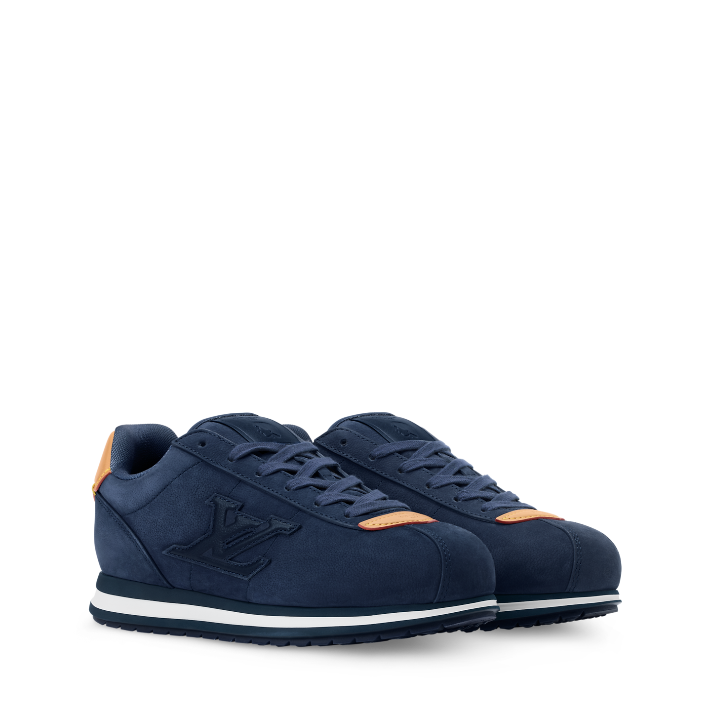  Giày Nam Louis Vuitton LV Buttersoft Trainers 'Marine' 