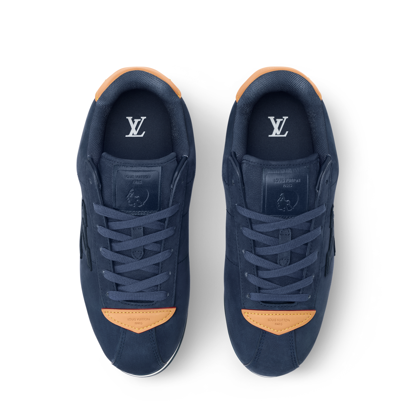  Giày Nam Louis Vuitton LV Buttersoft Trainers 'Marine' 