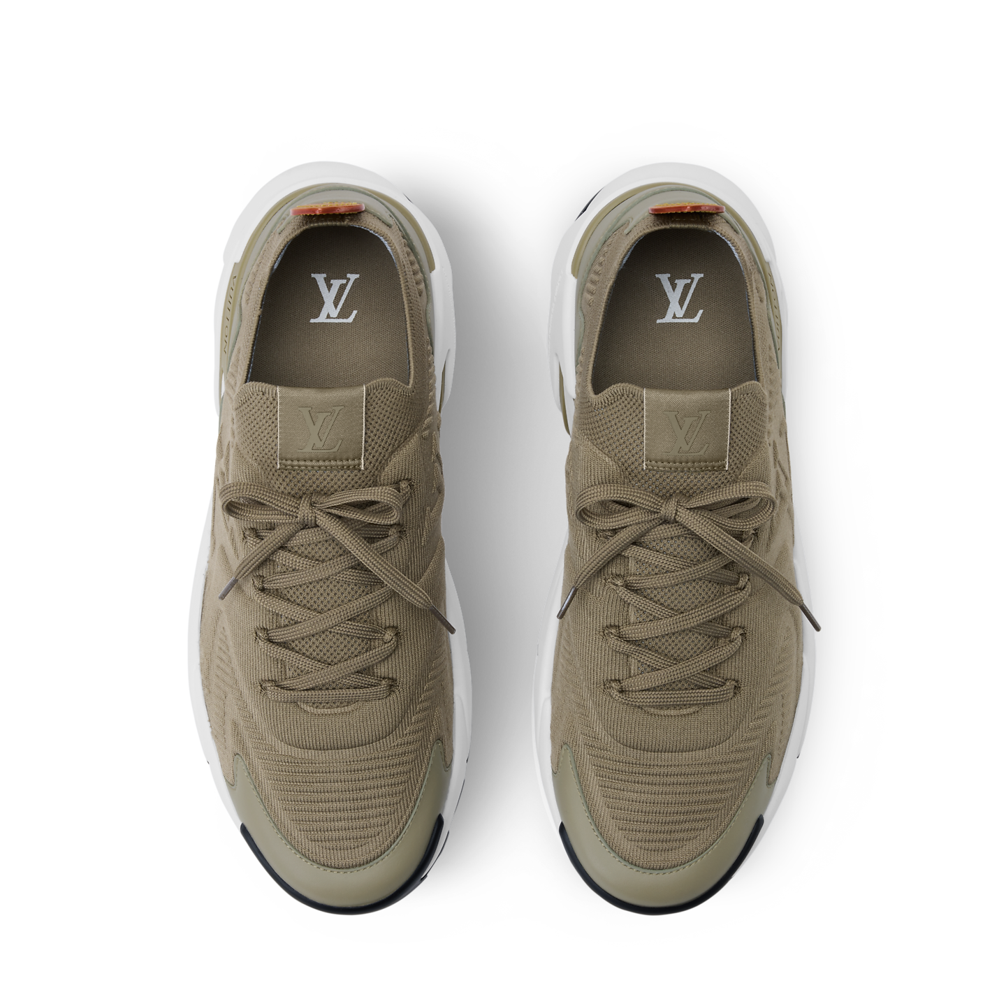  Giày Nam Louis Vuitton LV Runner Tatic Trainers 'Kaki' 