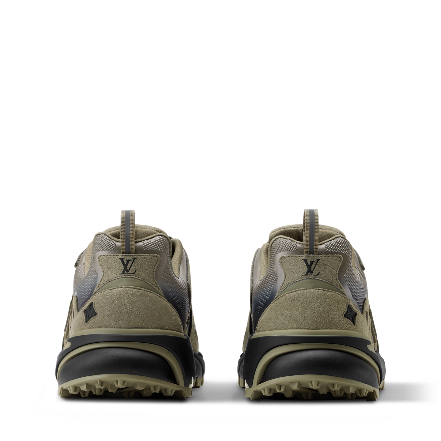  Giày Nam Louis Vuitton LV Runner Tatic Trainers 'Kaki' 