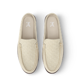  Giày Nam Louis Vuitton Major Open Back Loafers 'Beige' 