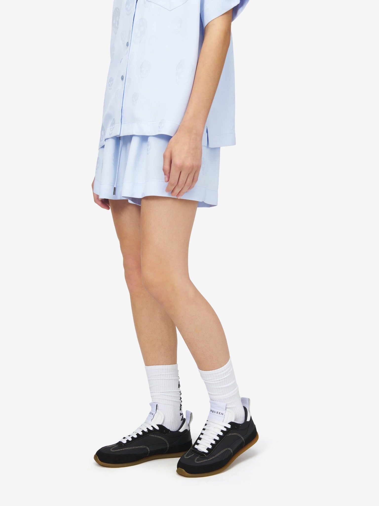  Giày Nữ Alexander McQueen EC1 Sneaker 'Black' 