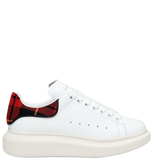  Giày Nữ Alexander McQueen Oversized 'White Red' 