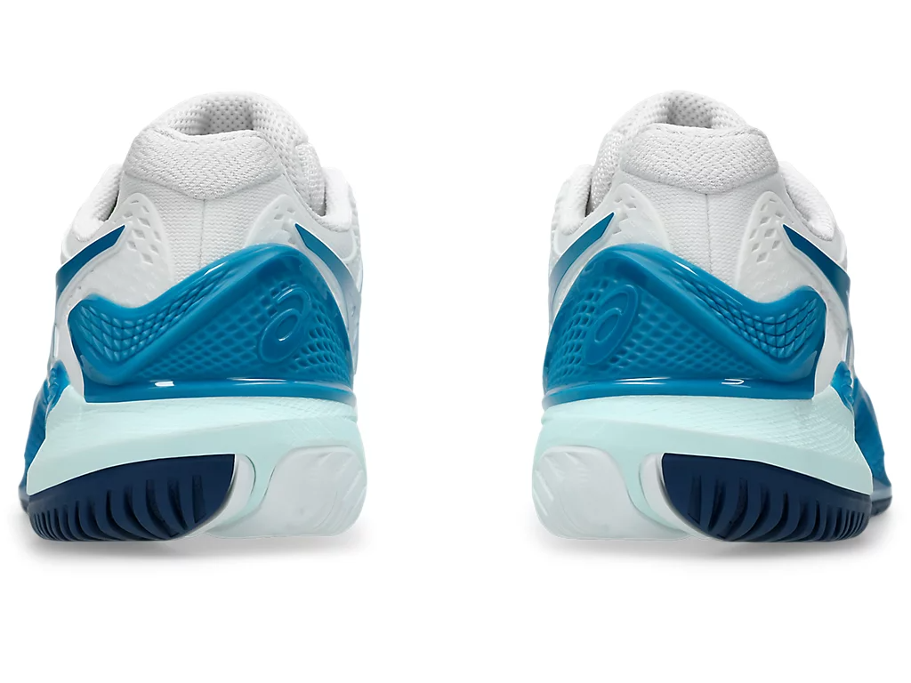  Giày Nữ Asics Gel Resolution 9 'White Teal Blue' 