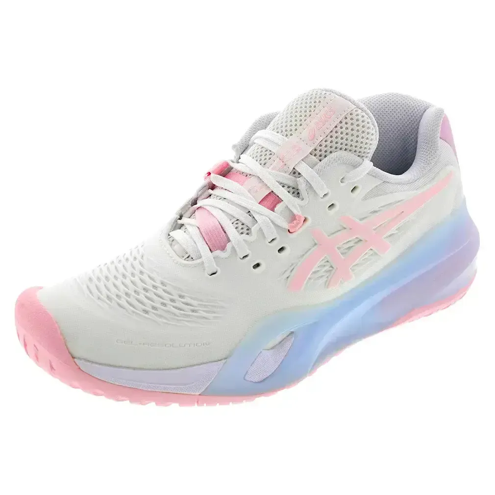  Giày Nữ Asics Gel-Resolution X 'White Pink Salt' 