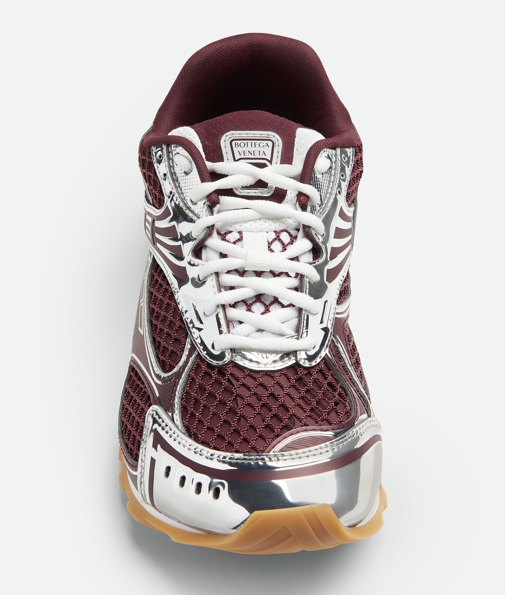  Giày Nữ Bottega Veneta Orbit Sneaker 'Barolo' 