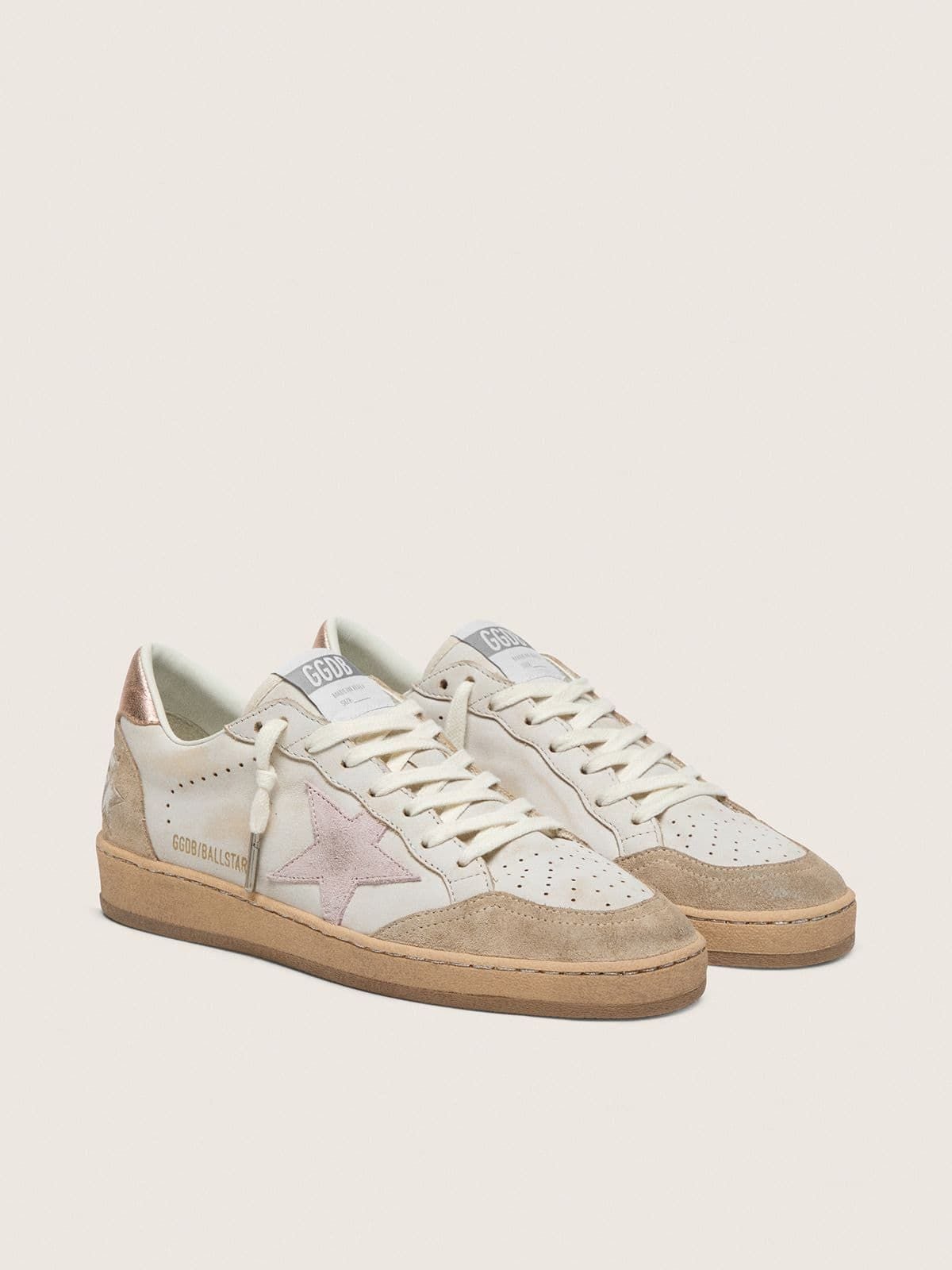  Giày Nữ Golden Goose Ball Star 'White' 