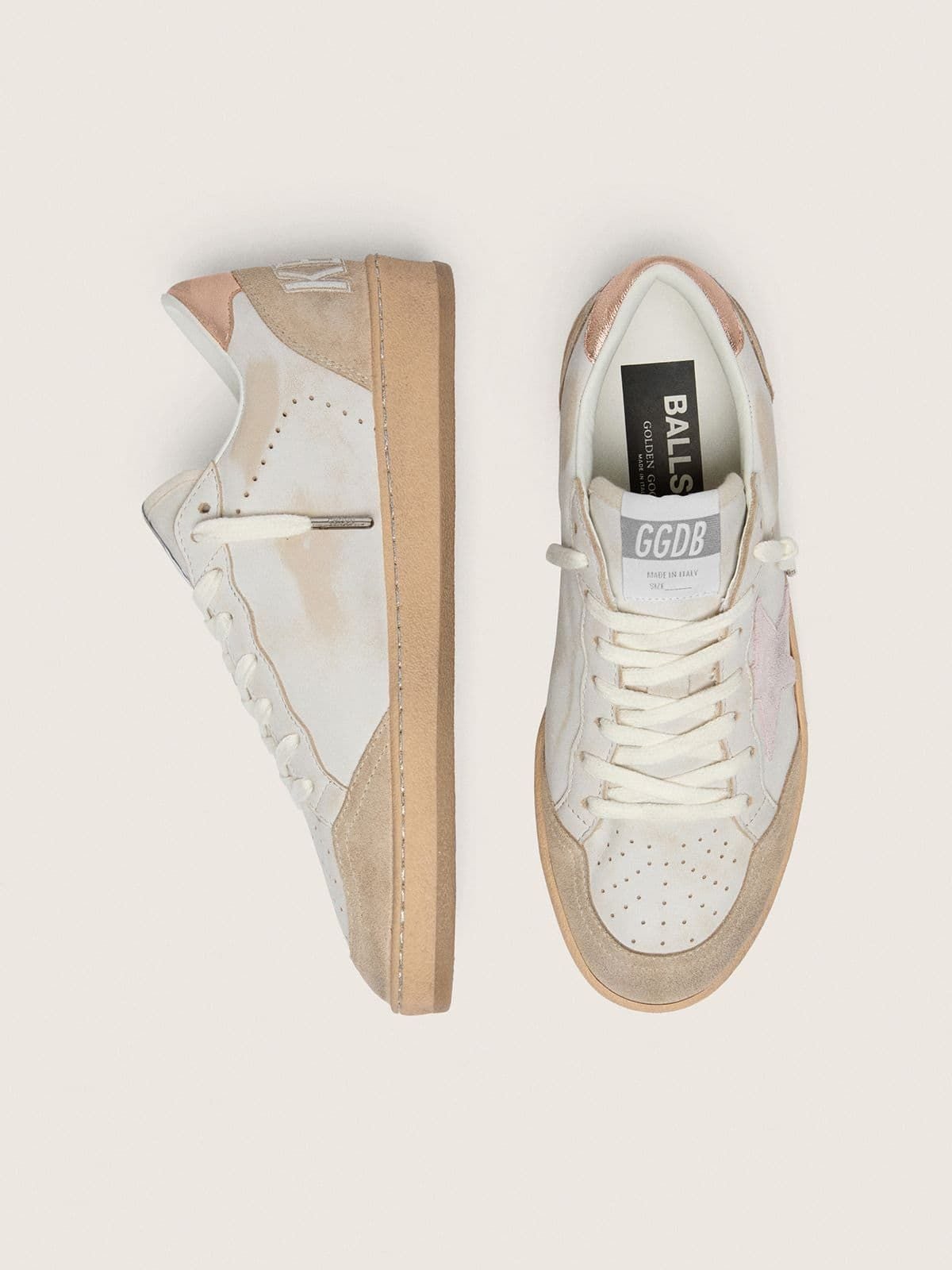  Giày Nữ Golden Goose Ball Star 'White' 