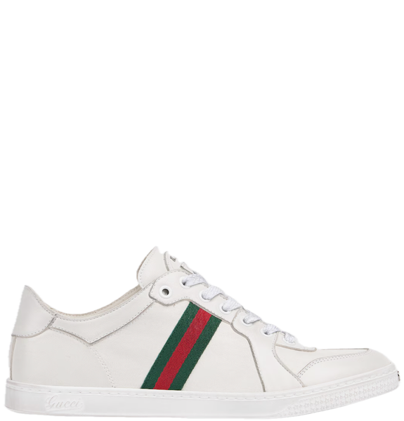  Giày Nữ Gucci Stretch Low-top Trainer 'White' 