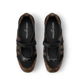  Giày Nữ Louis Vuitton LV Sneakerina Mary Janes 'Brown' 