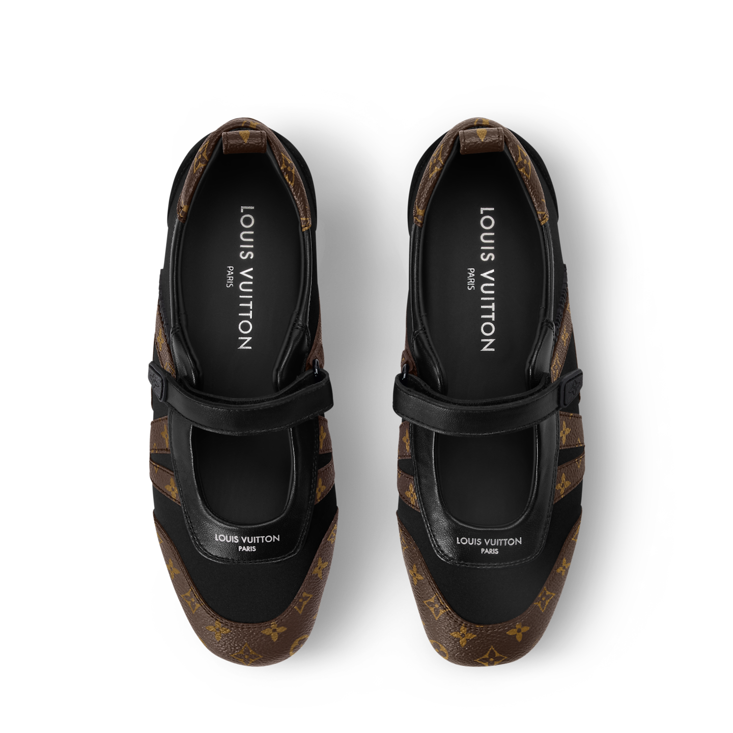  Giày Nữ Louis Vuitton LV Sneakerina Mary Janes 'Brown' 