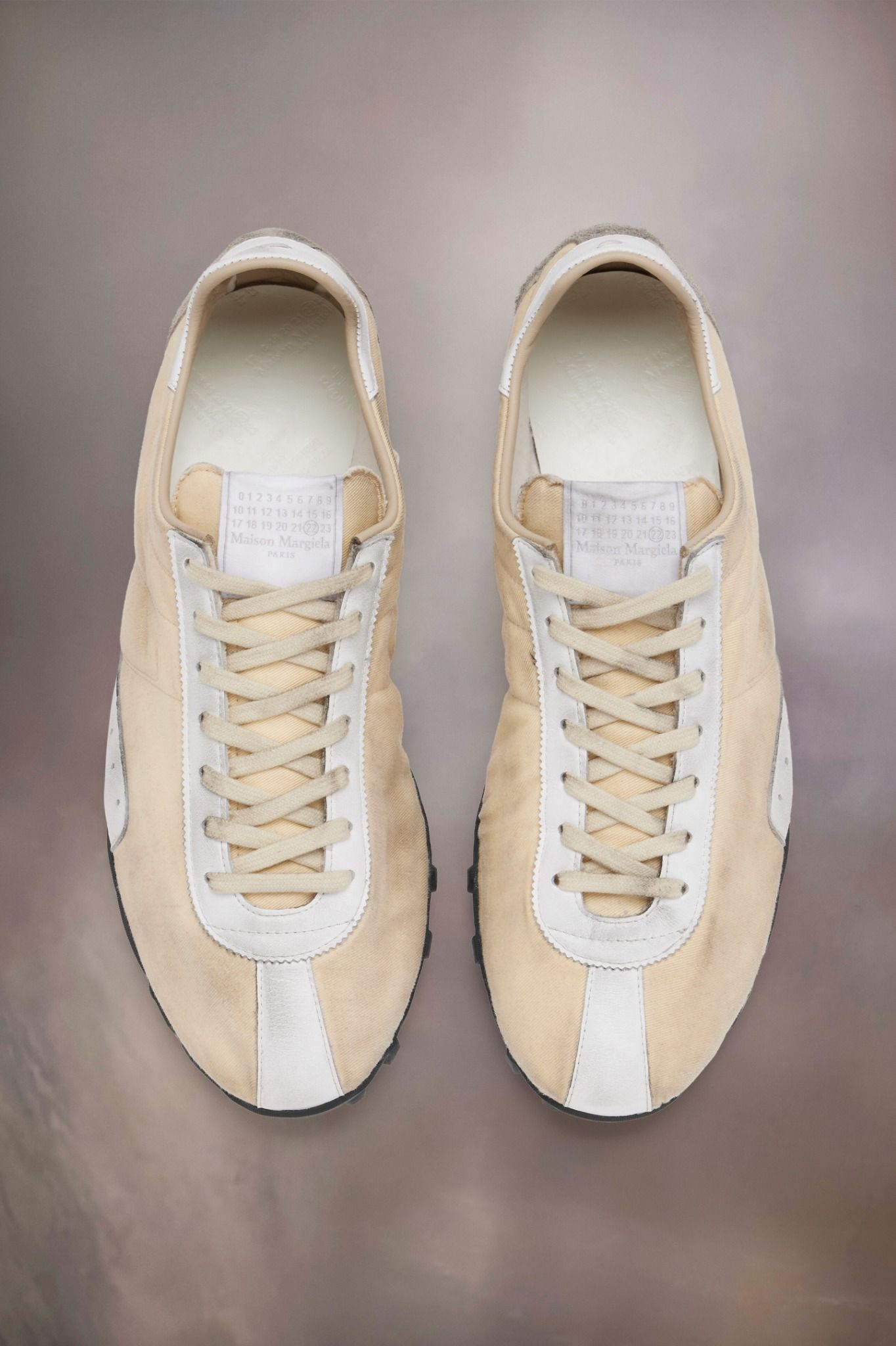  Giày Nữ Maison Margiela Sprinters 'Beige' 