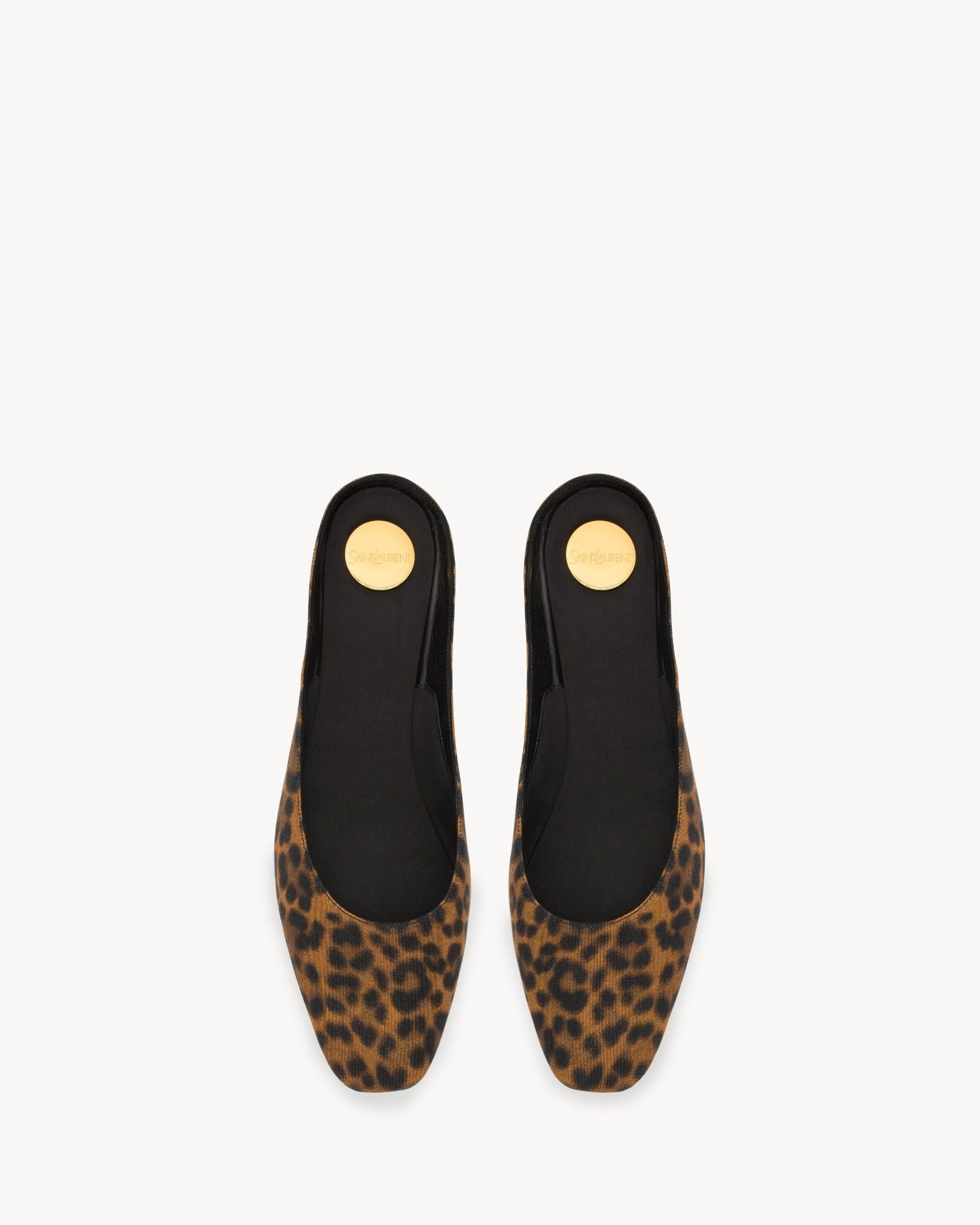  Giày Nữ Saint Laurent Lido Slip-ons 'Leopard' 