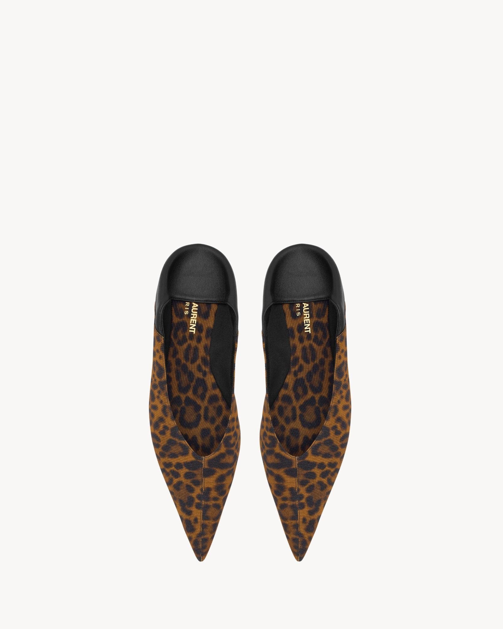  Giày Nữ Saint Laurent Nour Slippers 'Leopard' 