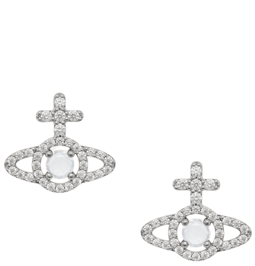  Khuyên Tai Nữ Vivienne Westwood Olympia 'White' 