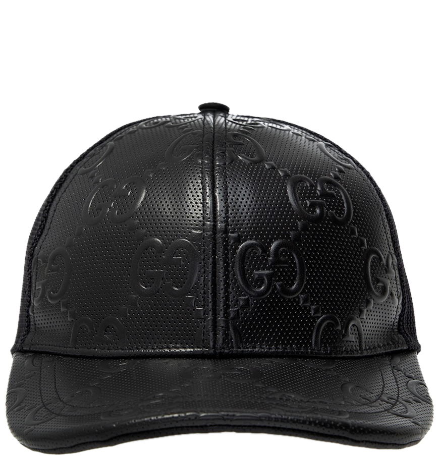  Mũ Gucci GG Pattern Embossed Baseball 'Black' 