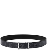  Thắt Lưng Nam Louis Vuitton Corner Pin 35MM Belt 'Black' 