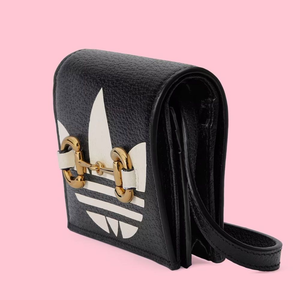  Túi Gucci x Adidas Small Square Bag 'Black' 