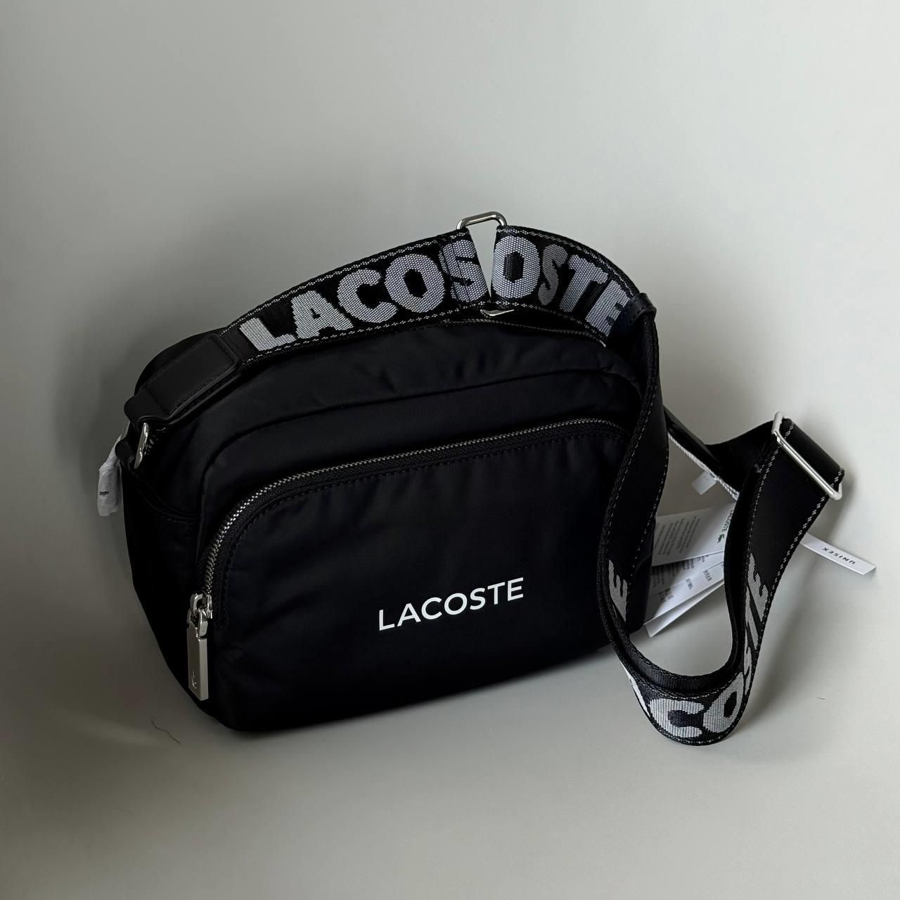  Túi Lacoste Handbag Pocket Crossover Bag 'Black' 