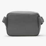  Túi Lacoste Leather Printed Messenger Bag 'Gray' 