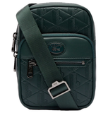  Túi Lacoste Monogram Print Small Crossbody 'Green' 