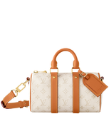  Túi Louis Vuitton Keepall Bandoulière 25 Bag 'Off White' 