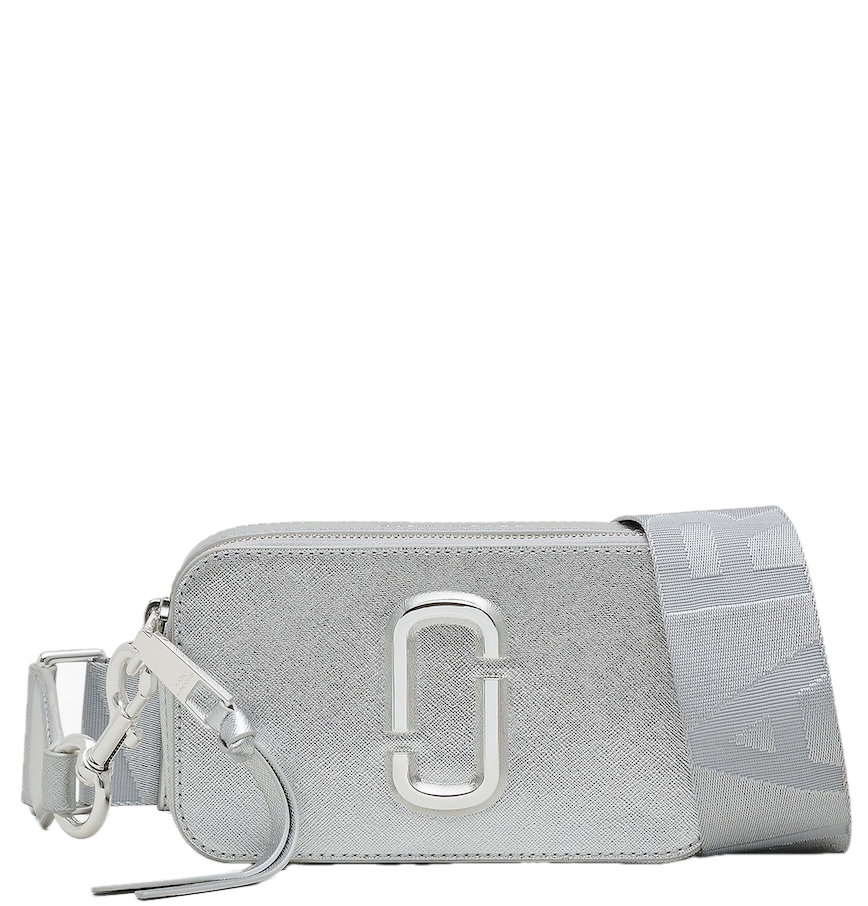 Túi Marc Jacobs Metallic Snapshot Dtm 'Silver' 
