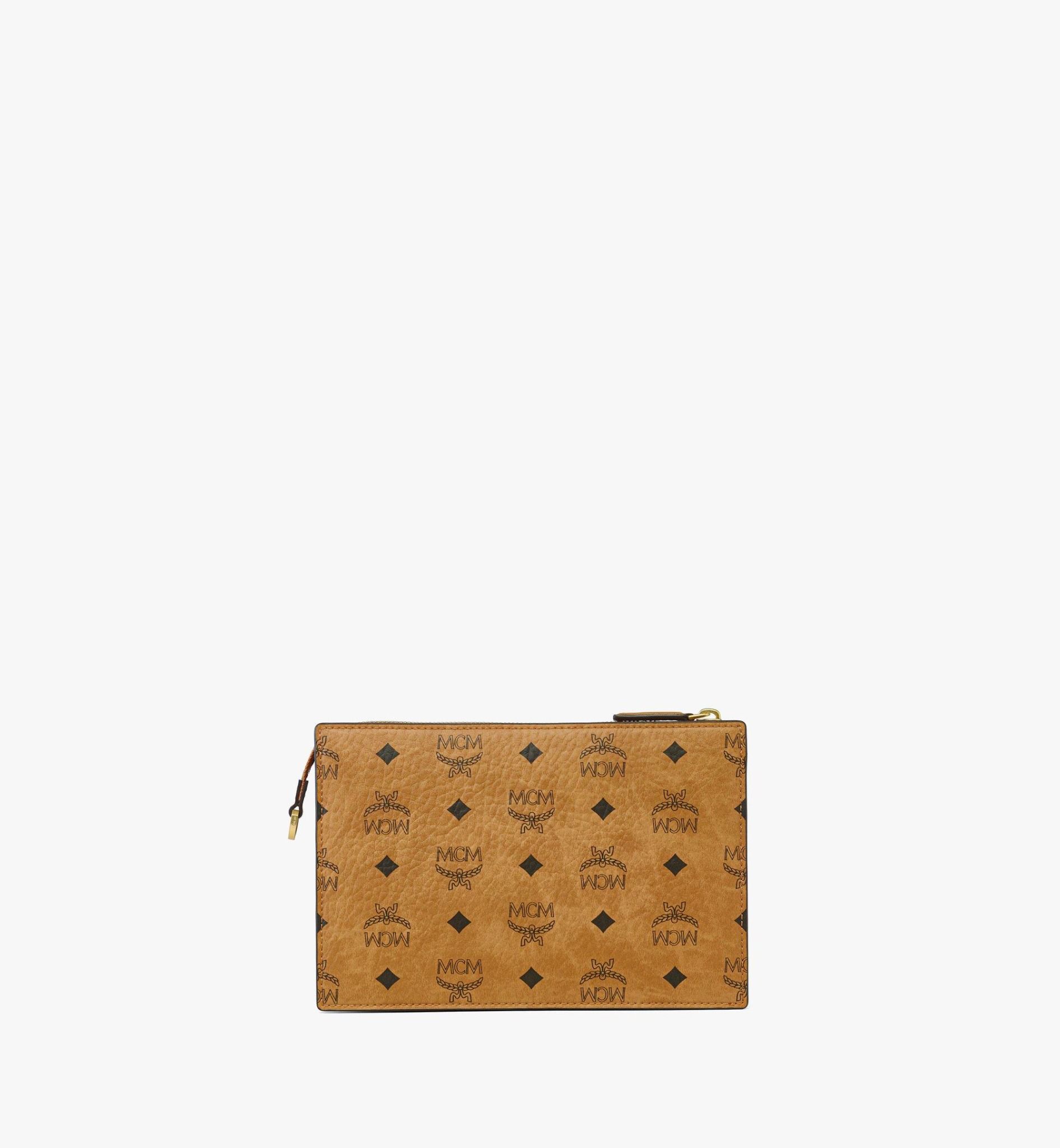  Túi MCM Aren Standing Crossbody Pouch 'Cognac' 