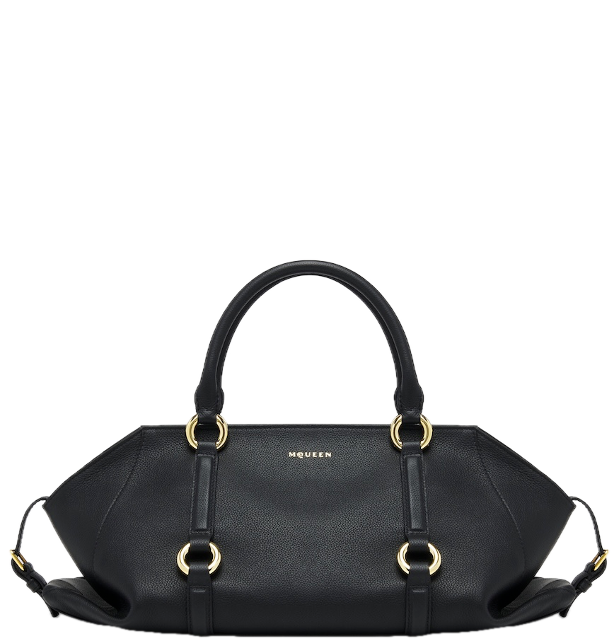  Túi Nữ Alexander McQueen Farringdon Bag 'Black' 